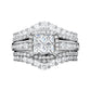👑✨ Women's Princess Cut Cubic Zirconia Filled Ring 💍