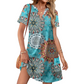 👗New Arrival❣️Women's Casual Loose Fit Short Sleeve Dress