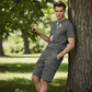 Men's Casual Cargo Shorts with Elastic Waist