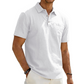 🥳2026 HOT SALE🥳Men's Cotton Linen Short Sleeve Collared Shirt