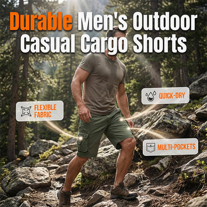 🩳50% OFF🏕️Men's Outdoor Cargo Shorts – Multi-Pocket & Breathable