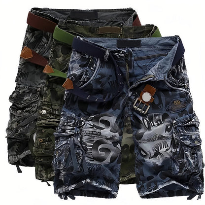 🩳Men's Multi-Pocket Cargo Shorts – Classic Style, Durable Cotton Blend & Versatile for Work/Outdoor ✨