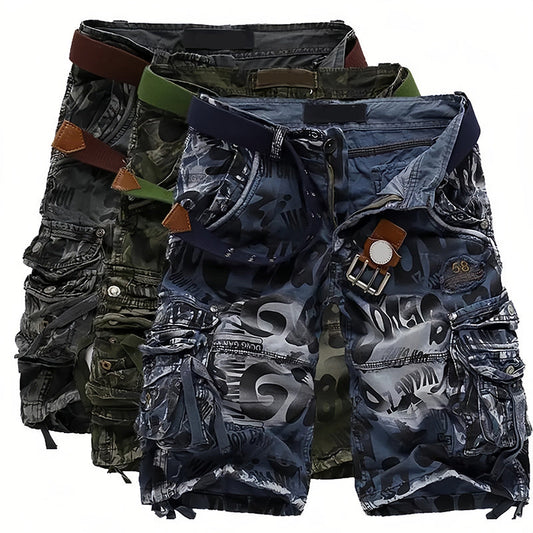 🩳Men's Multi-Pocket Cargo Shorts – Classic Style, Durable Cotton Blend & Versatile for Work/Outdoor ✨