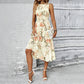 📢📢50% OFF !!🌼Women’s Sleeveless Floral Print Casual Dress