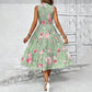 📢📢50% OFF !!🌼Women’s Sleeveless Floral Print Casual Dress