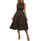 📢📢50% OFF !!🌼Women’s Sleeveless Floral Print Casual Dress