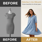 📢📢50% OFF !! 👗Relaxed Fit A-Line Denim Dress with Mesh Sleeve Detail