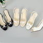 👠2026 Hot Sale🎀Women's Elegant Peep-Toe Slingback Sandals