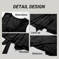 Women’s Solid Knot Wrap Sports Jumpsuits