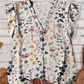 🌸🤍Women's V-Neck Floral Print Button-Down Blouse☀️
