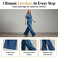 Women's Collared Wide-Leg Denim Jumpsuit