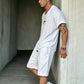 🎁New Arrival 50% OFF💥Men's Casual T-Shirt & Shorts Set