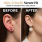 ✨Buy 1 Get 1 Free✨Elegant Pearl & Crystal Swirl Drop Earrings