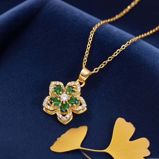 ✨Buy 1 Get 1 Free✨Women's Romantic Blossom Pendant Necklace