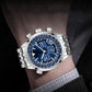 ⌚Men's Classic Multifunctional Business Watch – Stainless Steel, Chronograph & 30M Water Resistant 📅