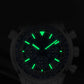 ⌚Men's Classic Multifunctional Business Watch – Stainless Steel, Chronograph & 30M Water Resistant 📅