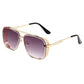 🕶️Men's Retro Double Bridge Metal Frame Sunglasses