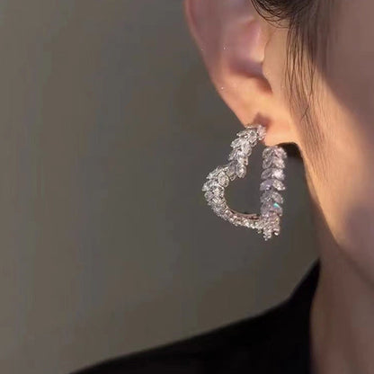 ❣️Love Wheat Crystal Earrings