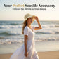 Women's Handwoven Wide-Brim Straw Hat