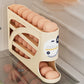 🥚2026 Hot Sale🧊Space-Saving Fridge Egg Storage Organizer – Gravity-Fed Auto Roll, 30-Egg Capacity & Slim Door-Fit Design 🏠