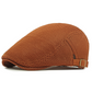 🧢Breathable Flat Cap with Adjustable Strap – Mesh Fabric, Classic Ivy Style & Built-in Sweatband🌞