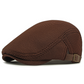 🧢Breathable Flat Cap with Adjustable Strap – Mesh Fabric, Classic Ivy Style & Built-in Sweatband🌞
