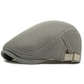🧢Breathable Flat Cap with Adjustable Strap – Mesh Fabric, Classic Ivy Style & Built-in Sweatband🌞