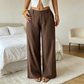 Women's High-Waist Wide-Leg Trousers