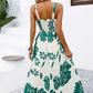 🌼Floral Spaghetti Strap Dress – Smocked Back, A-Line & Lightweight