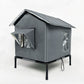 🏠50% OFF!🐈Elevated Insulated Outdoor Cat House – Weather-Resistant Shelter with Thermal Lining & Raised Stand