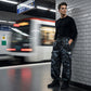 😎Men’s Casual Camouflage Pants with Drawstring