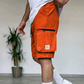 Men's Casual Cargo Shorts with Multi-Pockets
