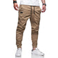 👖 50% OFF NOW! 🏃 Men's Casual Joggers – Drawstring Elastic Waist, Slim Fit & High Stretch – Perfect for All Seasons 🌧️