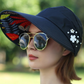 Foldable Wide Brim Sun Hat with Ponytail Hole