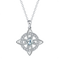 🔮Mystical Birthstone Witches Knot Necklace – Natural Crystal💞Protect Your Loved Ones