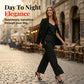 Women's Polka Dot Wide-Leg Pants