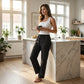 Women's Polka Dot Wide-Leg Pants