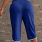 📢📢50% OFF !! ⏰Women's Drawstring Capri Pants with Pockets