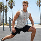 💪 Men’s Sleeveless Hoodie & Shorts Set – Athletic & Casual Fit – Breathable & Quick-Dry 🏋️‍♂️