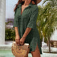 Women's Casual Oversized Jacquard Chiffon Shirt