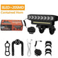 🚴50% OFF!✨Bicycle Headlight – 8 LED, Built‑in Horn, USB Rechargeable, Wired Remote Control 🔦