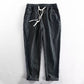 Men's Striped Linen Blend Casual Pants