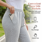 Women's Casual Capri Pants with Pockets