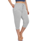 Women's Casual Capri Pants with Pockets