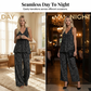 💃 Sleeveless Halter Top & Wide-Leg Pants Set – Flowy, Comfortable & Effortlessly Chic ✨🌿