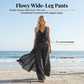 💃 Sleeveless Halter Top & Wide-Leg Pants Set – Flowy, Comfortable & Effortlessly Chic ✨🌿