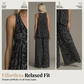 💃 Sleeveless Halter Top & Wide-Leg Pants Set – Flowy, Comfortable & Effortlessly Chic ✨🌿