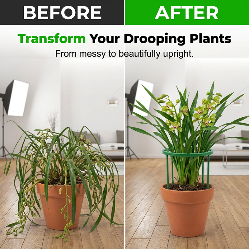 Interlocking Planting Cells 🌿 Plant Grow Rings Interlocking Support & Easy Setup | Keep Plants U ...