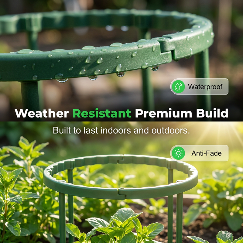 Interlocking Planting Cells 🌿 Plant Grow Rings Interlocking Support & Easy Setup | Keep Plants U ...