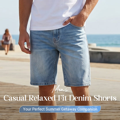 👖Men's Casual Relaxed Fit Denim Shorts☀️